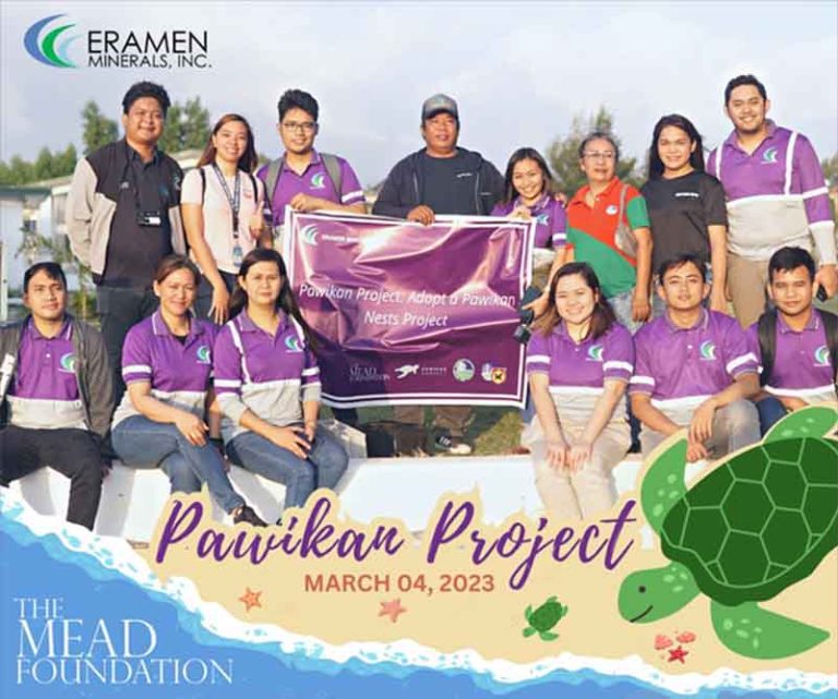 Pawikan Nest in collaboration with the Mead Foundation - Eramen Minerals Inc