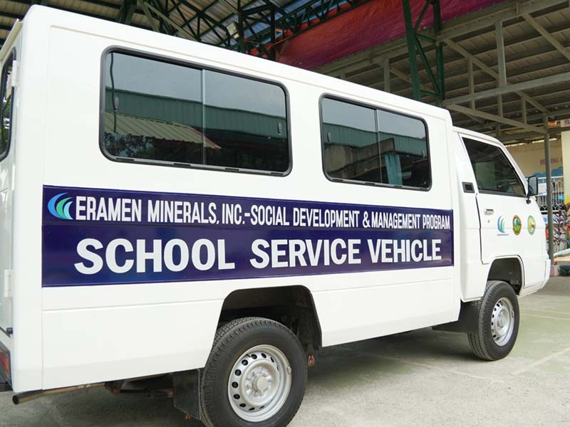 Turns Over School Service Vehicle 5