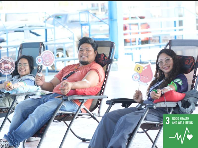 Mass Blood Donation Program organized by Ospital ng Sta Cruz