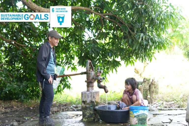 Provision of Jetmatic Pump in Barangay Poblacion North and Guinabon by Eramen Minerals Inc